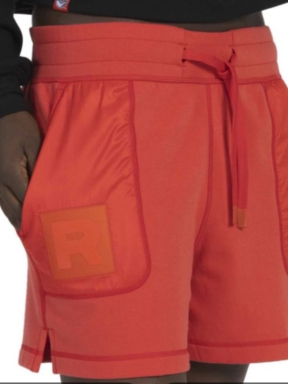 Team Rocket HQ Collection Red Fleece Shorts official Pokémon Center. XL